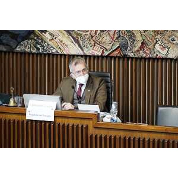 Il presidente del Cr Fvg, Piero Mauro Zanin - Il presidente del Cr Fvg, Piero Mauro Zanin