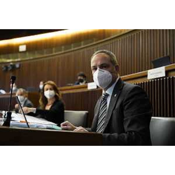 Il capogruppo di Forza Italia in Consiglio regionale, Giuseppe Nicoli - Il capogruppo di Forza Italia in Consiglio regionale, Giuseppe Nicoli