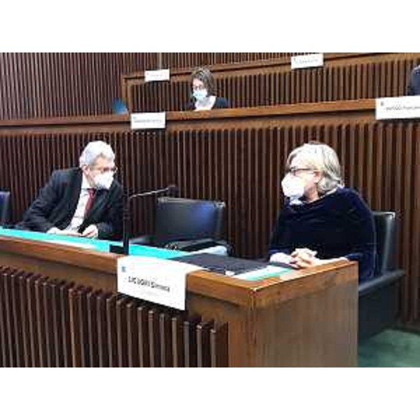 Furio Honsell (Open Sinistra Fvg) e Simona Liguori (Cittadini) - Furio Honsell (Open Sinistra Fvg) e Simona Liguori (Cittadini)