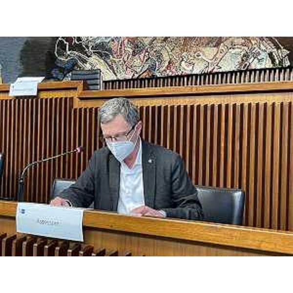 L'assessore regionale Stefano Zannier - L'assessore regionale Stefano Zannier