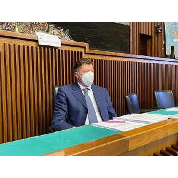 Alberto Budai, presidente della II Commissione - Alberto Budai, presidente della II Commissione