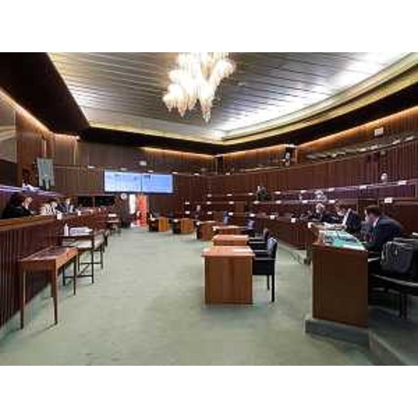 I lavori della II Commissione in aula consiliare - I lavori della II Commissione in aula consiliare