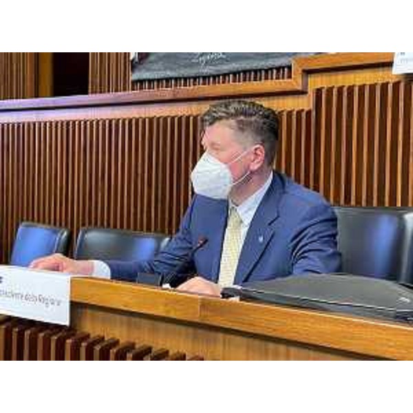 Alberto Budai (Lega), presidente della II Commissione - Alberto Budai (Lega), presidente della II Commissione