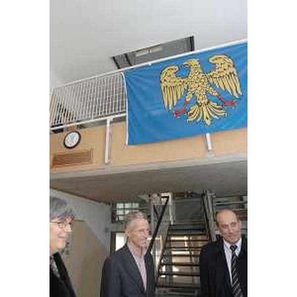 Riccardo Illy (Presidente Regione Friuli Venezia Giulia) visita le scuole di Pasian di Prato accompaganto dal Sindaco Lorenzo Tosolini. (Pasian di Prato 14/12/07)
