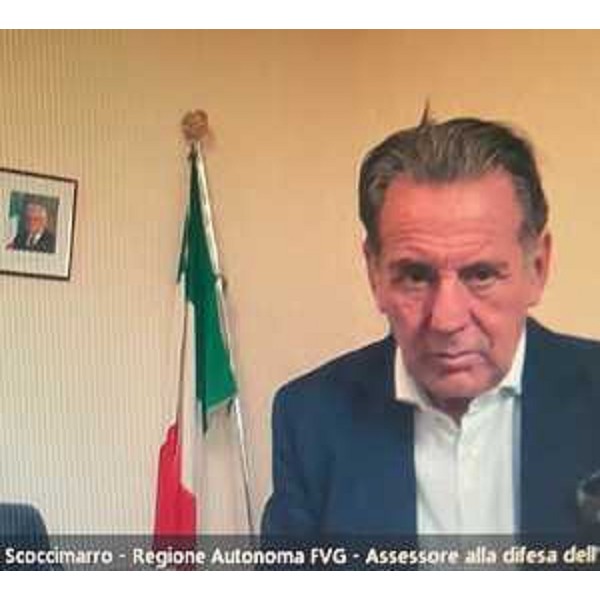 L'assessore regionale alla Difesa dell'Ambiente, energia e sviluppo sostenibile, Fabio Scoccimarro, all'evento on line per la Biosfera delle Prealpi Giulie - L'assessore regionale alla Difesa dell'Ambiente, energia e sviluppo sostenibile, Fabio Scoccimarro, all'evento on line per la Biosfera delle Prealpi Giulie 