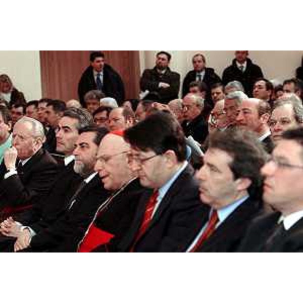 Carlo Azeglio Ciampi (Presidente della Repubblica) in visita a Pordenone (Pordenone, 25/02/05)