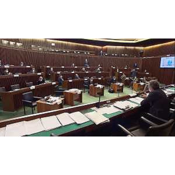 L'Aula in chiusura di lavori - L'Aula in chiusura di lavori