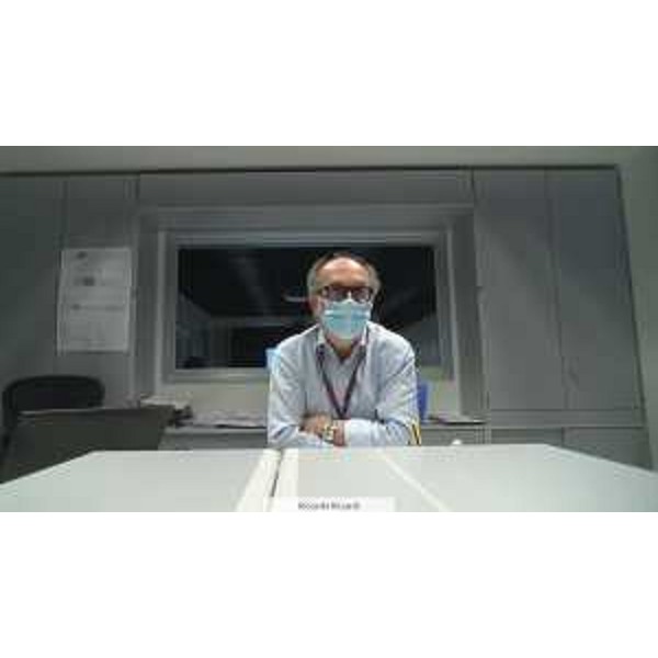 Il vicegovernatore con delega alla Salute, Riccardo Riccardi, in videoconferenza - Il vicegovernatore con delega alla Salute, Riccardo Riccardi, in videoconferenza