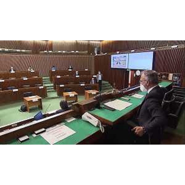 Il presidente Zanin in V Commissione consiliare - Il presidente Zanin in V Commissione consiliare