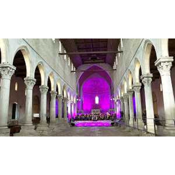 Uno scorcio della Basilica in occasione dell'evento "1 healt 4 all" - Uno scorcio della Basilica in occasione dell'evento "1 healt 4 all"