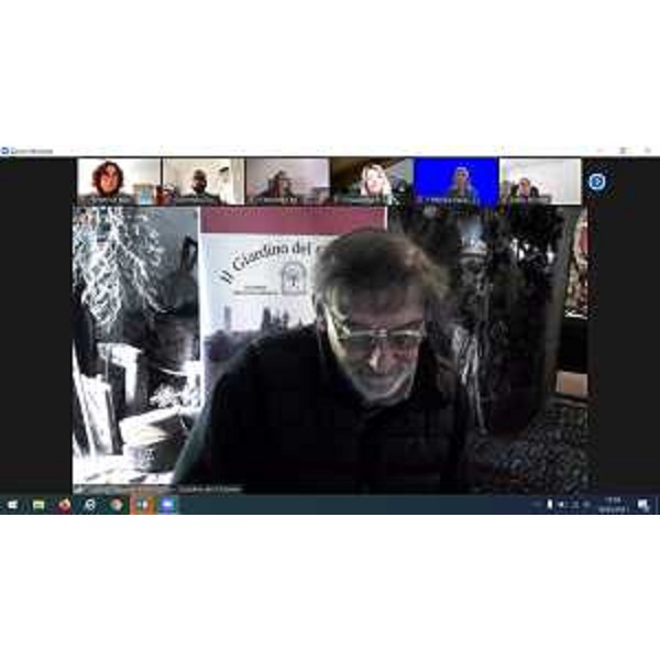 Lorenzo Favia de il Giardino del Chiostro in collegamento da Cividale - Lorenzo Favia de il Giardino del Chiostro in collegamento da Cividale