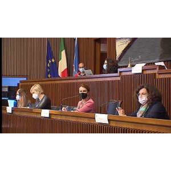 Mara Piccin (FI), presidente della IV Commissione, insieme a Magda Uliana - Mara Piccin (FI), presidente della IV Commissione, insieme a Magda Uliana