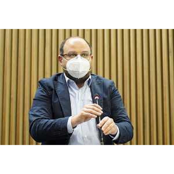 Diego Moretti, capogruppo del Pd - Diego Moretti, capogruppo del Pd