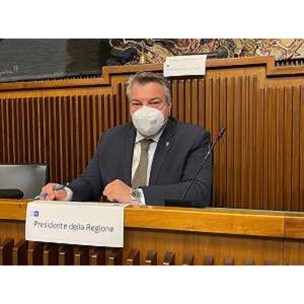 Il presidente della V Commissione, Diego Bernardis (Lega) - Il presidente della V Commissione, Diego Bernardis (Lega)