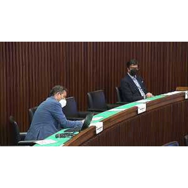 Massimo Moretuzzo (Patto) e Mauro Capozzella (M5S) - Massimo Moretuzzo (Patto) e Mauro Capozzella (M5S)