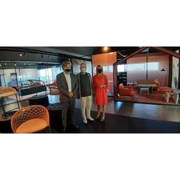 Lassessore regionale alle Attività produttive e turismo, Sergio Emidio Bini, con la presidente di Friulia, Federica Seganti, e il presidente di Midj Paolo Vernier - Cordovado, 14 giugno 2021. - Lassessore regionale alle Attività produttive e turismo, Sergio Emidio Bini, con la presidente di Friulia, Federica Seganti, e il presidente di Midj Paolo Vernier - Cordovado, 14 giugno 2021.