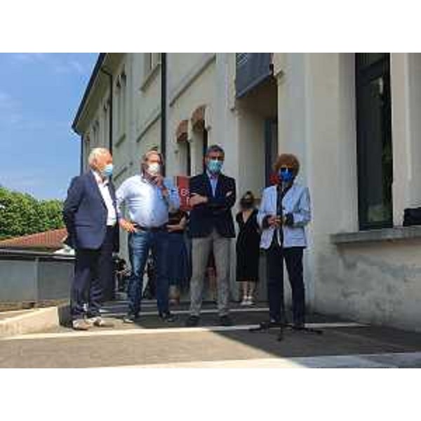 L'assessore regionale Gibelli interviene all'inaugurazione della mostra La Memoria nel Museo dellArte fabbrile e delle coltellerie di Maniago. - L'assessore regionale Gibelli interviene all'inaugurazione della mostra La Memoria nel Museo dellArte fabbrile e delle coltellerie di Maniago. 