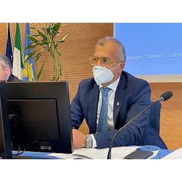 Piero Mauro Zanin, presidente del Consiglio regionale, oggi a Udine - Piero Mauro Zanin, presidente del Consiglio regionale, oggi a Udine