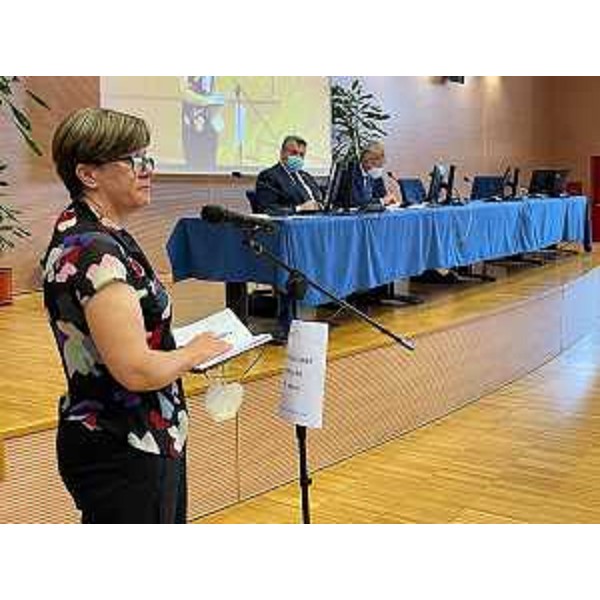 L'intervento dell'europarlamentare Elena Lizzi - L'intervento dell'europarlamentare Elena Lizzi