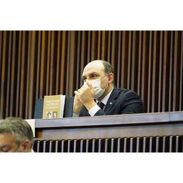 Cristian Sergo, capogruppo del M5S - Cristian Sergo, capogruppo del M5S