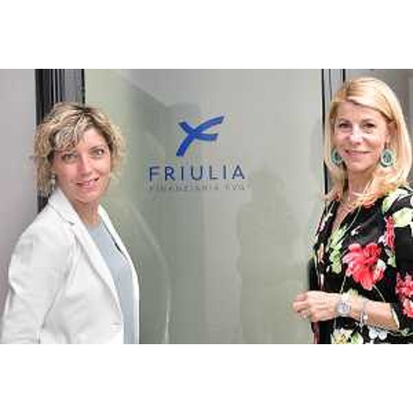 L'assessore regionale alle Finanze, Barbara Zilli, con la presidente di Friulia Spa, Fedrica Seganti - L'assessore regionale alle Finanze, Barbara Zilli, con la presidente di Friulia Spa, Fedrica Seganti