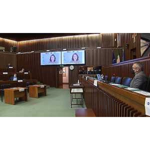 Mariagrazia Santoro (Pd), intervenuta in modalità telematica - Mariagrazia Santoro (Pd), intervenuta in modalità telematica