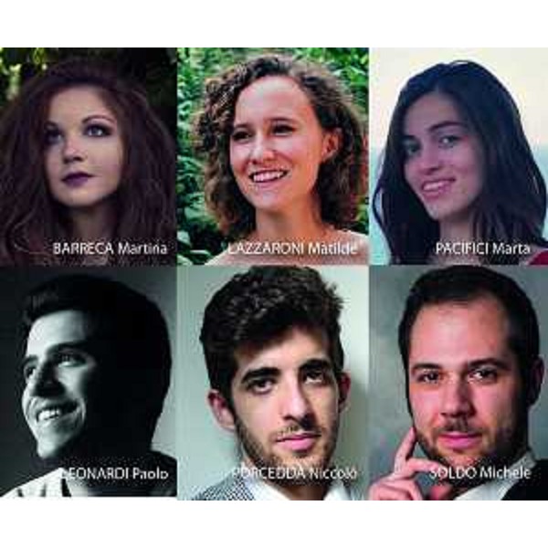 I giovani cantanti finalisti per la produzione Limpresario delle Canarie - I giovani cantanti finalisti per la produzione Limpresario delle Canarie