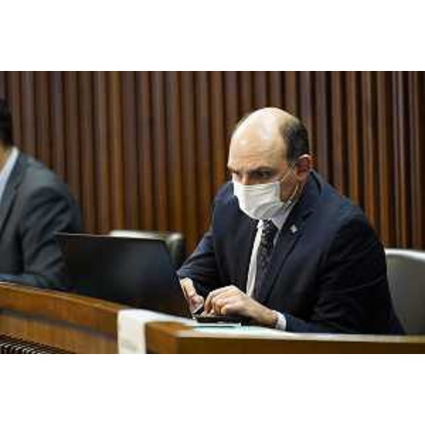 Cristian Sergo, capogruppo del M5S - Cristian Sergo, capogruppo del M5S