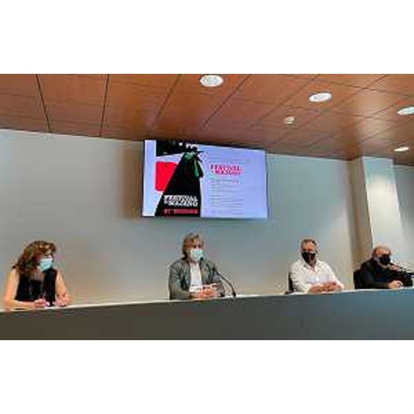 L'assessore regionale alle Attività produttive e al Turismo, Sergio Emidio Bini, nel corso della presentazione della 61.edizione del Festival di Majano - L'assessore regionale alle Attività produttive e al Turismo, Sergio Emidio Bini, nel corso della presentazione della 61.edizione del Festival di Majano