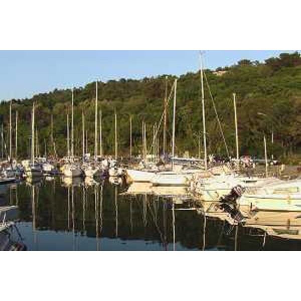 Barche agli ormeggi nel Porticciolo di Sistiana (Trieste). Foto: Archivio del Corpo forestale regionale - Marco Pradella