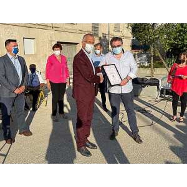 Il presidente Piero Mauro Zanin durante le premiazioni della 38. Mostra concorso vini "Bertiûl tal Friûl" - Il presidente Piero Mauro Zanin durante le premiazioni della 38. Mostra concorso vini "Bertiûl tal Friûl"