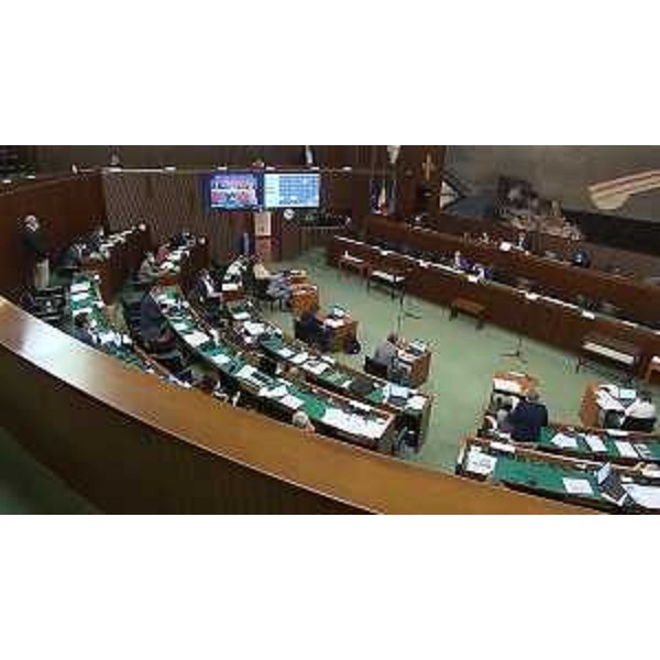 Il Cr Fvg riunito in aula durante l'esame dell'ultima mozione - Il Cr Fvg riunito in aula durante l'esame dell'ultima mozione