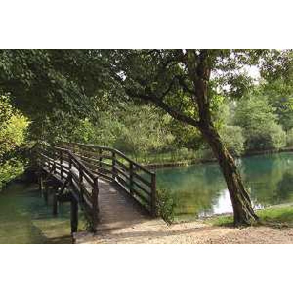 Polcenigo (Pordenone): Ponte sul Livenza alla Sorgente della Santissima. Foto: Archivio del Corpo forestale regionale - Marco Pradella