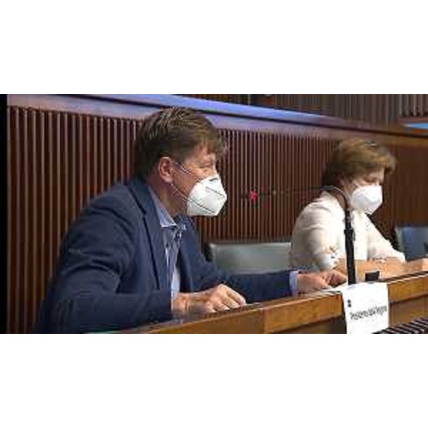 Alberto Budai (Lega), presidente della II Commissione permanente - Alberto Budai (Lega), presidente della II Commissione permanente