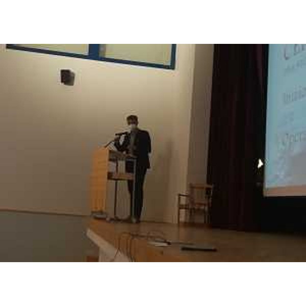 Il consigliere regionale Luca Boschetti ha presentato la serata - Il consigliere regionale Luca Boschetti ha presentato la serata