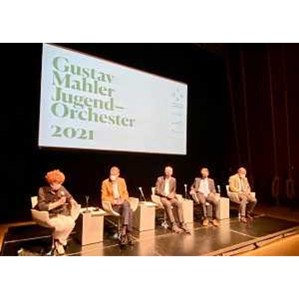 L'intervento dell'assessore regionale ala Cultura Tiziana Gibelli durante la presentazione dell'attività a Pordenone della Gustav Mahler Jugendorchester - L'intervento dell'assessore regionale ala Cultura Tiziana Gibelli durante la presentazione dell'attività a Pordenone della Gustav Mahler Jugendorchester 