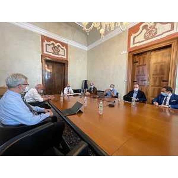 Una fase dell'incontro svoltosi oggi a Udine - Una fase dell'incontro svoltosi oggi a Udine