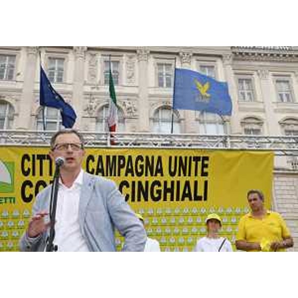 L'intervento dell'assessore Zannier alla manifestazione di Coldiretti Fvg che si è tenuta a Trieste in piazza Unità. - L'intervento dell'assessore Zannier alla manifestazione di Coldiretti Fvg che si è tenuta a Trieste in piazza Unità.
