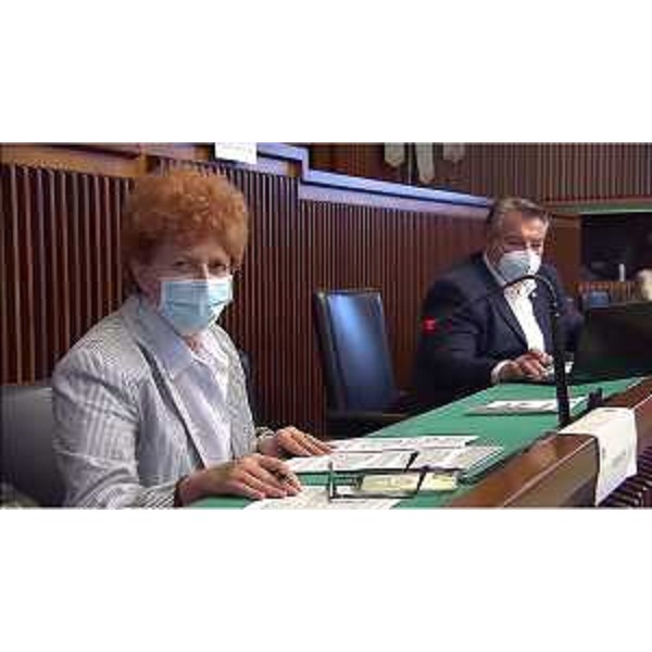 L'assessore a Cultura e Sport, Tiziana Gibelli, con il presidente della V Commissione, Diego Bernardis (Lega) - L'assessore a Cultura e Sport, Tiziana Gibelli, con il presidente della V Commissione, Diego Bernardis (Lega)