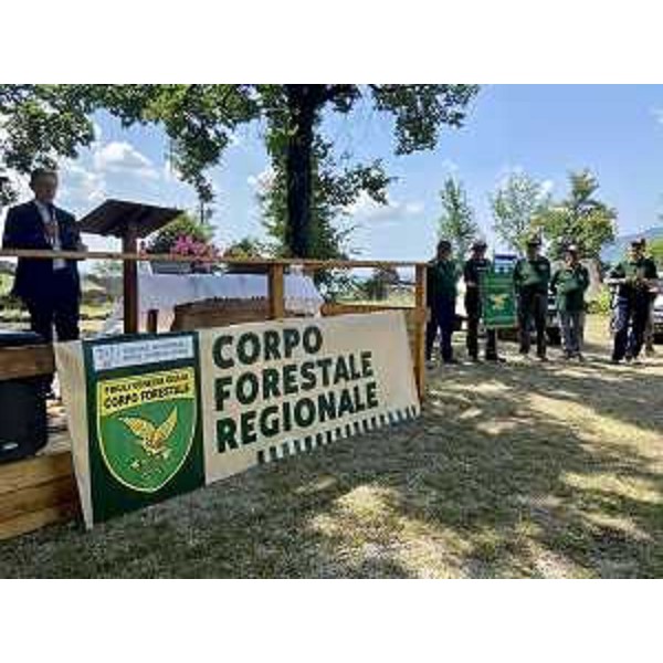 L'intervento dell'assessore regionale alle Risorse agroalimentari e forestali Stefano Zannier nel corso della ricorrenza di S. Giovanni Gualberto svoltasi alla Fortezza di Osoppo - L'intervento dell'assessore regionale alle Risorse agroalimentari e forestali Stefano Zannier nel corso della ricorrenza di S. Giovanni Gualberto svoltasi alla Fortezza di Osoppo