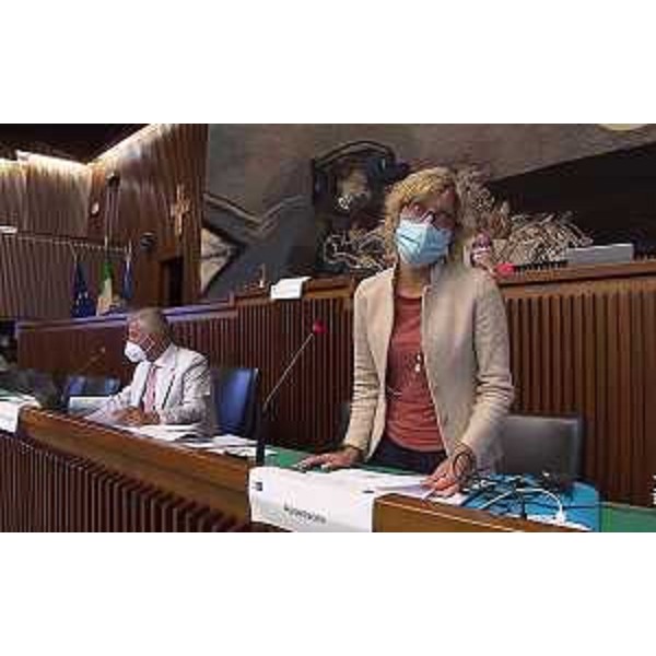 L'assessore alle Finanze, Barbara Zilli - L'assessore alle Finanze, Barbara Zilli