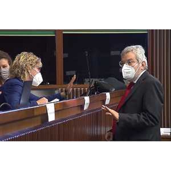 Furio Honsell (Open Sinistra Fvg) con l'assessore Zilli - Furio Honsell (Open Sinistra Fvg) con l'assessore Zilli