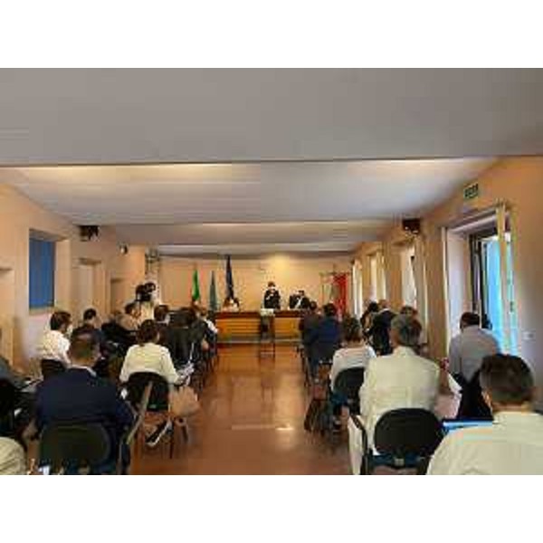 La seduta dell'ufficio di presidenza della V Commissione consiliare che si è riunito oggi a Capriva per le audizioni in merito alla candidatura Unesco del Brda-Collio - La seduta dell'ufficio di presidenza della V Commissione consiliare che si è riunito oggi a Capriva per le audizioni in merito alla candidatura Unesco del Brda-Collio