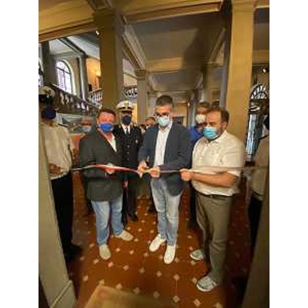 Lassessore regionale alle Autonomie locali e sicurezza Pierpaolo Roberti durante l'inaugurazione della sede della polizia locale della Comunità di montagna Canal del Ferro e Val Canale - Lassessore regionale alle Autonomie locali e sicurezza Pierpaolo Roberti durante l'inaugurazione della sede della polizia locale della Comunità di montagna Canal del Ferro e Val Canale