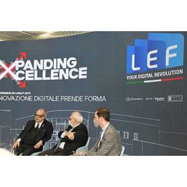 Il governatore Fedriga, il ministro Bianchi e il presidente Agrusti - Il governatore Fedriga, il ministro Bianchi e il presidente Agrusti