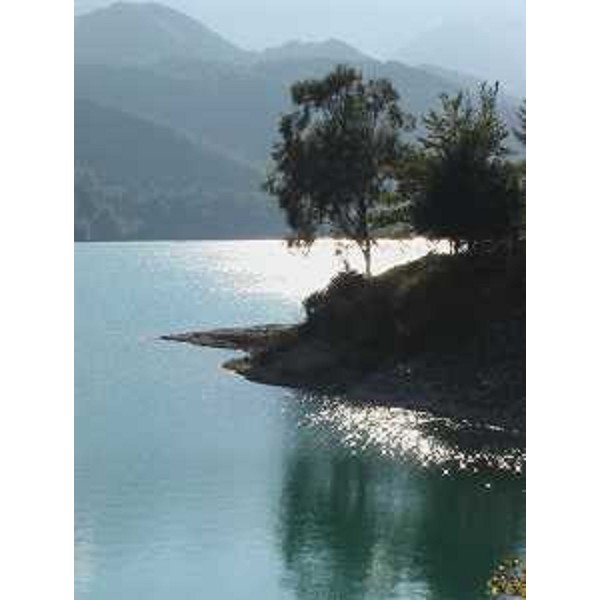Barcis (Pordenone): riflessi sul Lago artificiale di Barcis. Foto: Archivio del Corpo forestale regionale - Marco Pradella