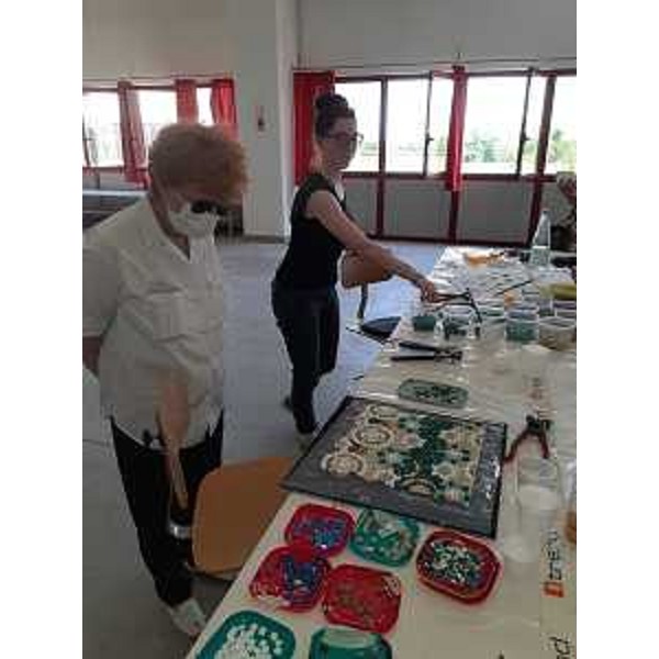 L'assessore regionale alla Cultura e sport, Tiziana Gibelli in visita alla Trend Group.. - L'assessore regionale alla Cultura e sport, Tiziana Gibelli in visita alla Trend Group.. 