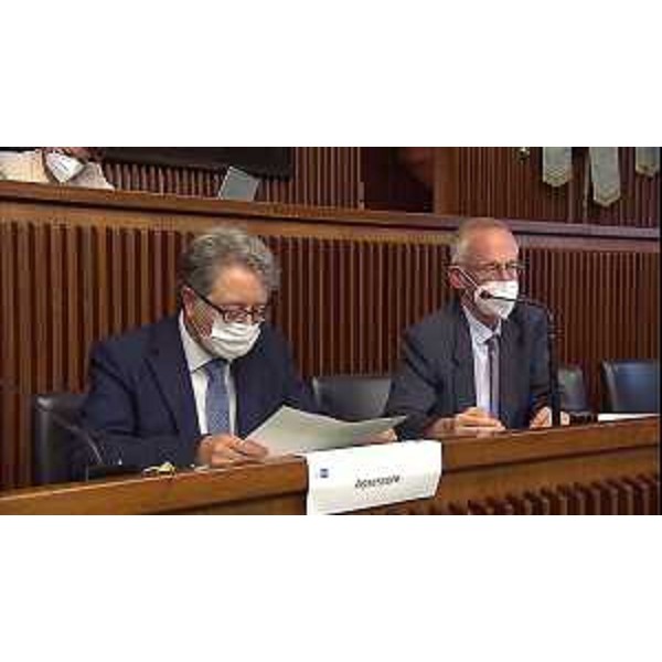 I due commissari straordinari degli Edr, Augusto Viola e Paolo Viola - I due commissari straordinari degli Edr, Augusto Viola e Paolo Viola