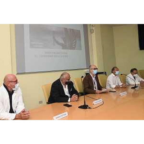L'intervento del vicegovernatore e assessore alla Salute, Riccardo RIccardi,all'Ospedale di Gorizia, alla presentazione del laboratorio di analisi centralizzato per l'Asugi e in visita alla struttura. - L'intervento del vicegovernatore e assessore alla Salute, Riccardo RIccardi,all'Ospedale di Gorizia, alla presentazione del laboratorio di analisi centralizzato per l'Asugi e in visita alla struttura.