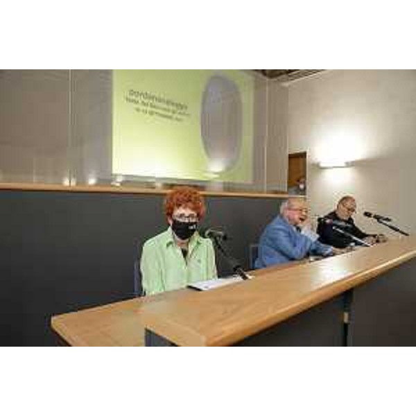 L'intervento dell'assessore regionale alla Cultura Tiziana Gibelli alla conferenza stampa di presentazione della 22. edizione di pordenonelegge.it (foto Gigi Cozzarin) - L'intervento dell'assessore regionale alla Cultura Tiziana Gibelli alla conferenza stampa di presentazione della 22. edizione di pordenonelegge.it (foto Gigi Cozzarin)